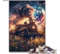 Puzzles pour Adolescents Galaxy Train, à partir de 14 Ans, adaptés aux Couples, activités Amusantes à la Maison, Cadeaux d'anniversaire, Cadeaux de Voyage (Taille 26x38cm)