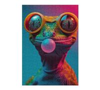 Puzzles pour Adolescents Gecko Bubblegum Puzzles pour Adultes - Cadeaux d'anniversaire - Jeu Familial - Convient Aux Personnes De 14 Ans Et Plus