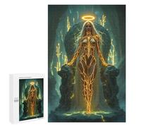 Puzzles pour Adolescents Golden Goddess Puzzles pour Adultes À Monter Soi-même, Décorations Murales, Idées Cadeaux pour Toute La Famille 1000 PCS