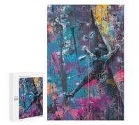 Puzzles pour Adolescents Graffiti Climber Puzzle pour Adultes Jeux en Famille Une Œuvre d'art Interaction Parent-Enfant 1000 PCS