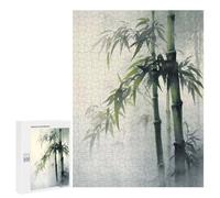 Puzzles pour Adolescents Green Zen Bamboo Paradise Puzzles pour Adultes - Jeu Manuel - Niveau De Difficulté Élevé - Idée Cadeau Originale pour Un Anniversaire 500 PCS