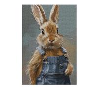 Puzzles pour Adolescents Hare Fashion Puzzles pour Adultes, Jouet, Décoration Murale, Décoration Intérieure, Défi À Réaliser 38x26cm/1000pcs