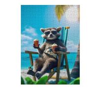 Puzzles pour Adolescents Healing The Beach Puzzles pour Adultes - Cadeaux d'anniversaire - Jeu Familial - Convient Aux Personnes De 14 Ans Et Plus