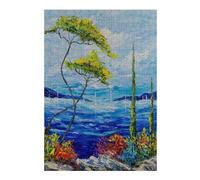 Puzzles pour Adolescents Illusion of Silence Puzzle pour Adultes - Jeu Manuel - Découpe De Précision - Idéal pour Un Anniversaire Ou Noël 1000pcs(38x26cm)