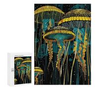 Puzzles pour Adolescents Jellyfish Abstract Puzzles pour Adultes Jeu Manuel Cadeau d'anniversaire Cadeau d'anniversaire, Cadeaux, 300 PCS