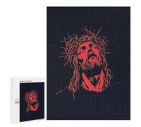 Puzzles pour Adolescents Jesus Christ Crown of Thorns Puzzles pour Adolescents - Décoration Murale - Cadeau Unique pour Anniversaire Et Noël