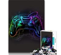 Puzzles pour Adolescents, Jeu néon, Puzzles pour Adolescents, Jeux éducatifs, décoration d'intérieur, Cadeau d'anniversaire, Cadeaux, Art Mural (Taille 38x26cm)