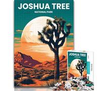 Puzzles pour Adolescents Joshua Tree 1000 pièces pour Adultes et Adolescents, Cadeaux Secret Santa pour et 14 Ans 26x38cm