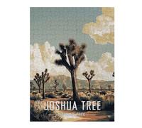 Puzzles pour Adolescents Joshua Tree National Park Puzzles pour Adultes Jeu Manuel Décoration Intérieure Est Idéal comme Cadeau 52x38cm/1000pcs