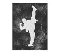 Puzzles pour Adolescents Karate 3 Puzzles pour Adultes, Jouets, Décoration Murale, Cadeaux Et Idées Cadeaux Uniques pour Anniversaires 52x38cm/1000pcs