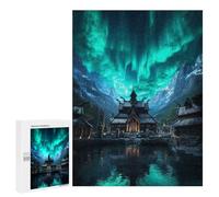 Puzzles pour Adolescents Last Sanctuary of The Boreal Flame Puzzles pour Adultes À Monter Soi-même, Décorations Murales, Idées Cadeaux pour Toute La Famille 500 PCS
