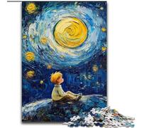 Puzzles pour Adolescents Le Petit Prince du Ciel Nocturne, Analyse et Logique avec pièces entièrement emboîtables de Formes aléatoires, à partir de 14 Ans (Taille 50x75cm)