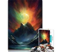 Puzzles pour Adolescents Le Soleil et Les Tempêtes Puzzles 1000 pièces pour Adultes, Cadeaux pour Amis et Famille à partir de 14 Ans 50x75cm