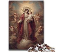 Puzzles pour Adolescents Le Tableau de François Lychett Jouets de Divertissement Familial Jeu éducatif pour Anniversaire, Noël pour Les 14 Ans et Plus 50X75CM
