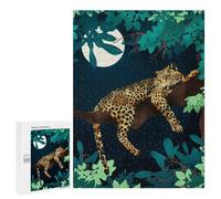 Puzzles pour Adolescents Leopard Dream Casse-têtes pour Adolescents - Jeu De Réflexion - Améliore La Mémoire - Cadeaux De Noël Et d'anniversaire