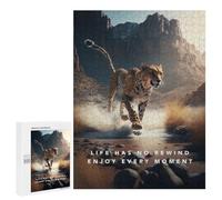 Puzzles pour Adolescents Life Has No Rewind Puzzles pour Adultes Jeu Manuel Cadeau d'anniversaire Cadeau d'anniversaire, Cadeaux, 500 PCS