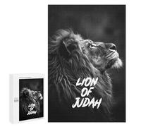 Puzzles pour Adolescents Lion of Judah Puzzles pour Adolescents - Décoration Murale - Cadeau Unique pour Anniversaire Et Noël
