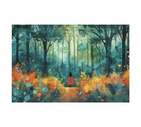 Puzzles pour Adolescents Little Red Riding Hood Puzzles pour Adultes : des Jouets À Monter Soi-même, Amusants Et Originaux, Parfaits pour Un Anniversaire Ou Noël