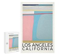 Puzzles pour Adolescents Los Angeles California Casse-têtes pour Adolescents - Jeu De Réflexion - Améliore La Mémoire - Cadeaux De Noël Et d'anniversaire