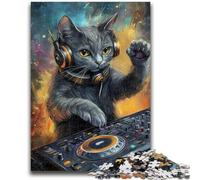 Puzzles pour Adolescents Loutre Pop Art Animal Cerveau Intelligence Défi Jouets addictifs Cadeau d'anniversaire, Cadeaux, Art Mural 50x75cm