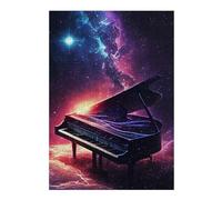 Puzzles pour Adolescents Magic Piano Jeu De Puzzle Casse-tête Décoration Murale Cadeaux Uniques d'anniversaire Et De Noël 38x26cm/1000pcs