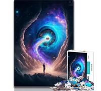 Puzzles pour Adolescents Magnifiques Puzzles Alien Planet de 1 000 pièces pour Adultes Jouets stimulants idéal comme Cadeau pour Toute la Famille (26x38cm)