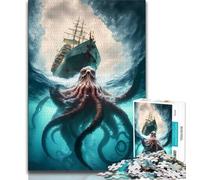 Puzzles pour Adolescents Maître des Mers 1 000 pièces pour Adultes à partir de 14 Ans Jeu Impossible pour Adultes et Adolescents (50x75cm)