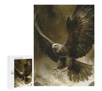 Puzzles pour Adolescents Majestic Eagle in Flight Puzzles pour Adultes Jeu Manuel Cadeau d'anniversaire Cadeau d'anniversaire, Cadeaux, 500 PCS