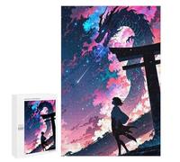 Puzzles pour Adolescents Manga Torii Gate Dragon Puzzles pour Adultes Jeu Manuel Cadeau d'anniversaire Cadeau d'anniversaire, Cadeaux, 1000 PCS