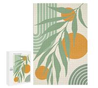 Puzzles pour Adolescents Minimalist Floral 12 Puzzle Adulte - Décoration Murale - Découpe De Précision pour Les Gamers 1000 PCS