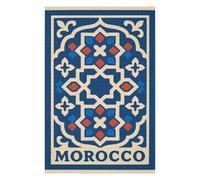 Puzzles pour Adolescents Morocco Geometric Pattern Art Puzzles pour Adultes : des Jouets À Monter Soi-même, Amusants Et Originaux, Parfaits pour Un Anniversaire Ou Noël