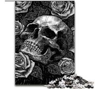 Puzzles pour Adolescents, Motif Squelette, à partir de 14 Ans Chaque pièce est Unique Un Jeu Amusant et Stimulant pour Toute la Famille (Taille 26x38cm)
