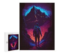 Puzzles pour Adolescents Mountain Hiker's Journey -3 Puzzles pour Adolescents - Décoration Murale - Cadeau Unique pour Anniversaire Et Noël