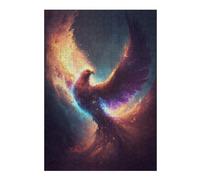 Puzzles pour Adolescents Mystical Phoenix Puzzles pour Adultes Jeu Manuel Décoration Intérieure Est Idéal comme Cadeau 38x26cm/1000pcs