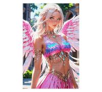 Puzzles pour Adolescents Natalia - Stunning Anime Angel Puzzle Adulte, Jeu Familial, Difficile, Cadeau d'anniversaire, Cadeaux, 75x50cm/1000pcs