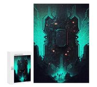 Puzzles pour Adolescents Necropolis City Puzzles pour Adolescents - Décoration Murale - Cadeau Unique pour Anniversaire Et Noël