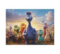 Puzzles pour Adolescents New Dinosaur Movie Characters -1 Puzzle pour Adultes - Jeu Manuel - Découpe De Précision - Idéal pour Un Anniversaire Ou Noël 1000pcs(52x38cm)