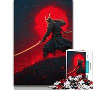 Puzzles pour Adolescents Ninja néon Japonais, défi d'intelligence cérébrale, Jouets addictifs, Cadeau d'anniversaire, Cadeaux, Art Mural 75x50cm