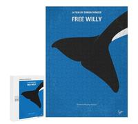 Puzzles pour Adolescents No1359 My Free Willy Puzzles pour Adultes, Jouets Anti-Stress, Difficile, Cadeau d'anniversaire, Cadeaux, 500 PCS