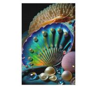 Puzzles pour Adolescents Oceanic Jewels Jeu De Puzzle Casse-tête Décoration Murale Cadeaux Uniques d'anniversaire Et De Noël 75x50cm/1000pcs