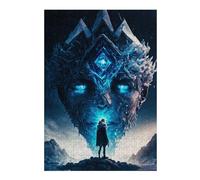 Puzzles pour Adolescents Paint Devils Ice Puzzle Familial - Améliore La Mémoire - Cadeau d'anniversaire Et Cadeau Unique 38x26cm/1000pcs