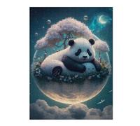 Puzzles pour Adolescents Panda Dreamscape Puzzles pour Adolescents Jeux De Détente Décoration Parfaite, pour Toute La Famille 52x38cm/1000pcs
