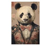 Puzzles pour Adolescents Panda Funny Animal Puzzles pour Adolescents, Jouets Anti-Stress, Décoration Murale, Cadeau d'anniversaire, Cadeaux, 75x50cm/1000pcs