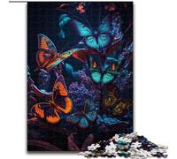 Puzzles pour Adolescents, Papillon de l'espace, stimulent Le Cerveau, Jouets addictifs pour cultiver la Patience et améliorer la mémoire (Taille 50x75cm)