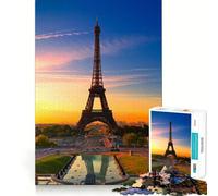 Puzzles pour Adolescents parisiens, 1000 pièces, Jouet d'entraînement cérébral, Art apaisant et Amusant à Assembler, Objet de Collection (38x26cm)