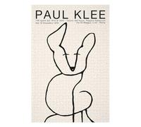 Puzzles pour Adolescents Paul Klee Line Art Dog Puzzle pour Adultes - Jeu Manuel - Découpe De Précision - Idéal pour Un Anniversaire Ou Noël 1000pcs(75x50cm)