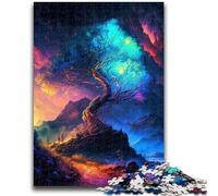 Puzzles pour Adolescents Paysage Magique Jeu Stimulant et Jeu Familial Décoration Murale Cadeaux d'anniversaire et de Noël Uniques 26x38cm