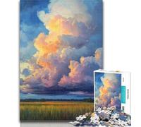 Puzzles pour Adolescents, Peinture à l'huile sur Nuage, Puzzles pour Adultes, 1000 pièces, Jouets éducatifs et éducatifs, Jeux familiaux, renforce l'amour Entre Couples, 50x75cm