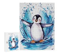 Puzzles pour Adolescents Penguin Animal Casse-têtes pour Adolescents - Jeu De Réflexion - Améliore La Mémoire - Cadeaux De Noël Et d'anniversaire