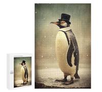 Puzzles pour Adolescents Penguin Retro Puzzles pour Adultes Jeu Manuel Cadeau d'anniversaire Cadeau d'anniversaire, Cadeaux, 1000 PCS
